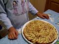 tarte fine aux pommes et a la cannelle. recette de cuisine d ilana
