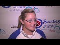2011 Scotties Tournament of Hearts Draw 2 Media Scrum