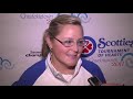 2011 Scotties Tournament of Hearts Draw 2 Media Scrum