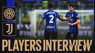 LE INTERVISTE DI ZIELINSKI E DUMFRIES | INTER 4-4 JUVENTUS | PLAYERS INTERVIEWS ⚫🔵🎙️??v