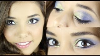 MakeUp Tutorial verde e blu per occhi marroni - MagicoSettembre (Giorno #11)