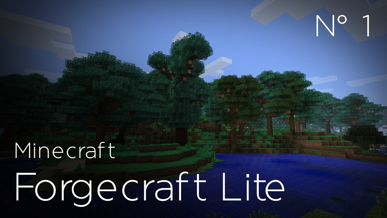 Forgecraft Lite - Ep. 1 - Un monde plein de magie - YouTube