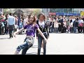 Girl's Day Flash Mob performance dance
