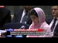 Pakistani girl celebrates her 16th birthday on day she speaks to United Nations\' student delegates.

For more on this story, click here: http://liveblog.abcnews.go.com/Event/LIVE_UPDATES_Malala_Day_at_the_United_Nations_lbnid19644068