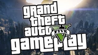 GTA 5 OFFICIAL GAMEPLAY!