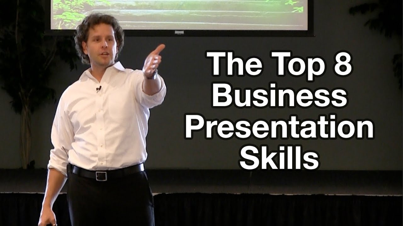 Business presentation skills image