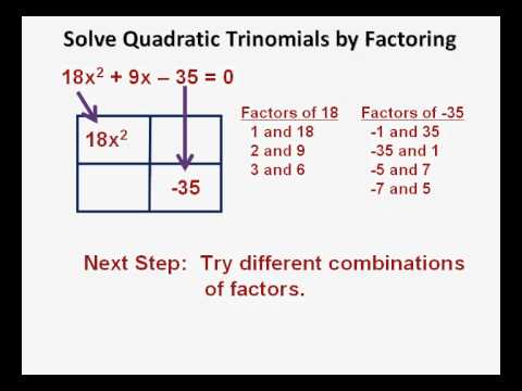 more factoring trinomials worksheet