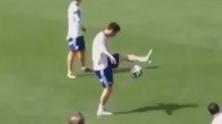 Lionel Messi - Amazing Freestyle Show in Training - World Cup 2014 [HD]