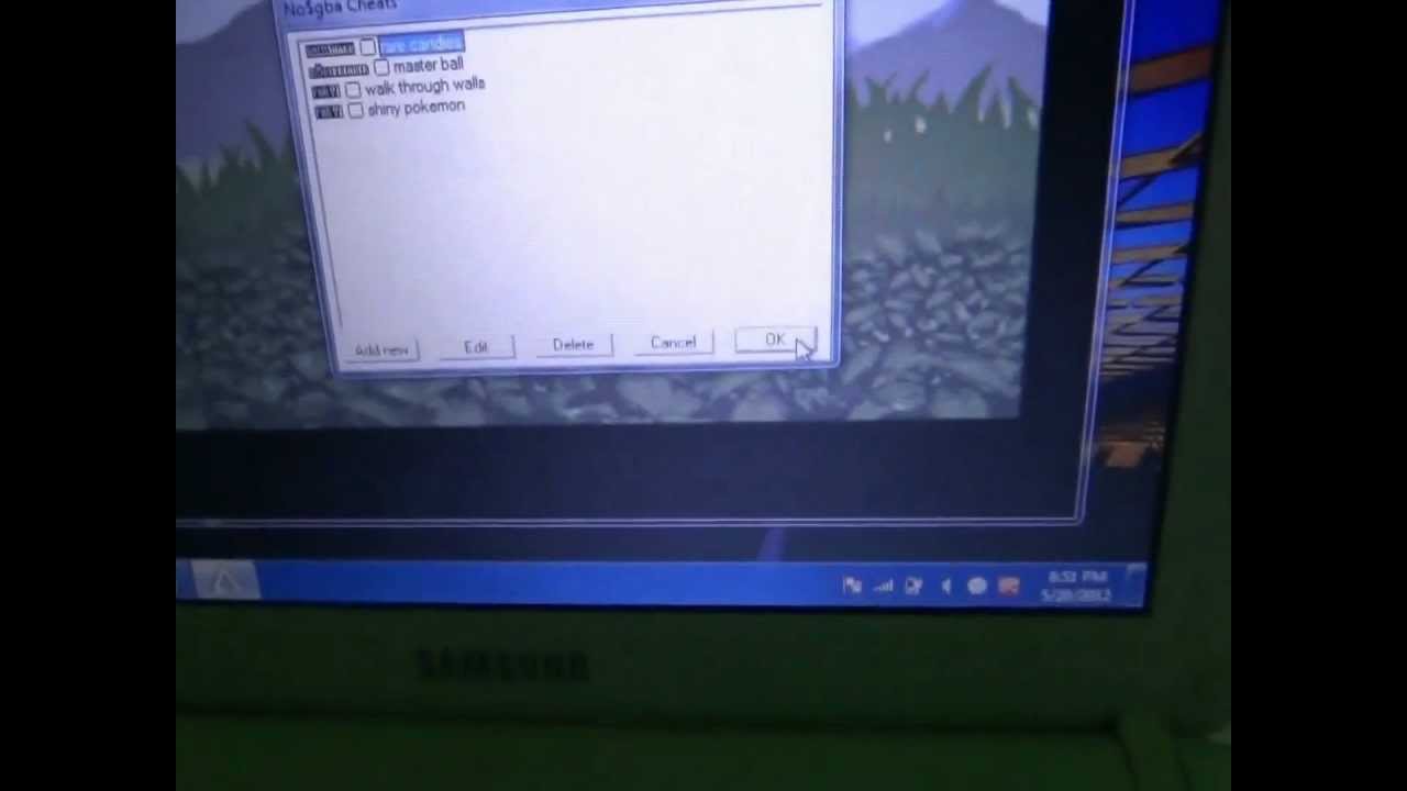 Pokemon emerald cheats on no$gba revealed 100 percent working ...