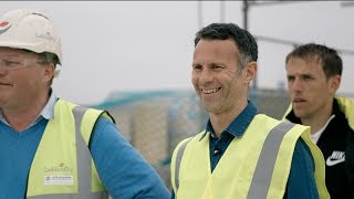 Class of '92 vs the Builders : Hotel Football rooftop 5-a-side