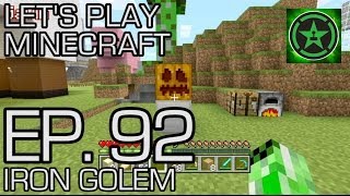 Let's Play Minecraft - Episode 92 - Iron Golem