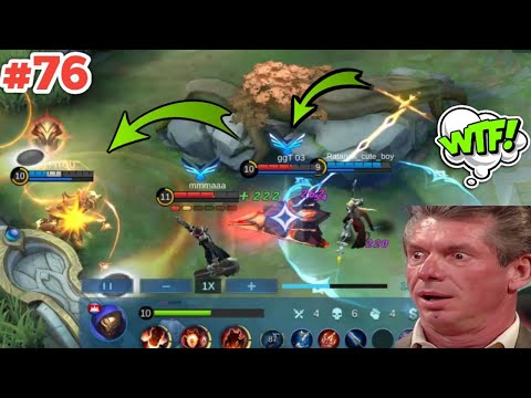WTF Mobile Legends 300 IQ Funny Moments Episode 76 | SILVANNA ULTI VS ALDOUS ULTI 😂😂😂 WHO WIN ?