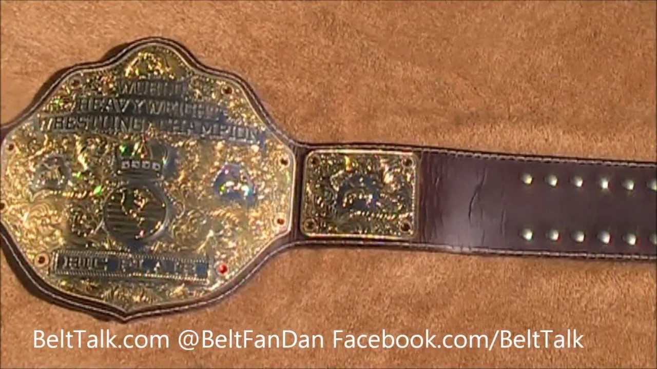 Real Nwa Wwe Ric Flair Style Big Gold World Heavyweight Championship 