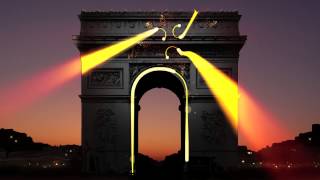 Teaser - Le Tour de France 2013 rencontre l'Arc de Triomphe en nocturne !