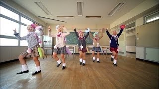 すいみん不足　Suimin Busoku ~need more sleep~ (Japanese high school gals show an outrageous dance)