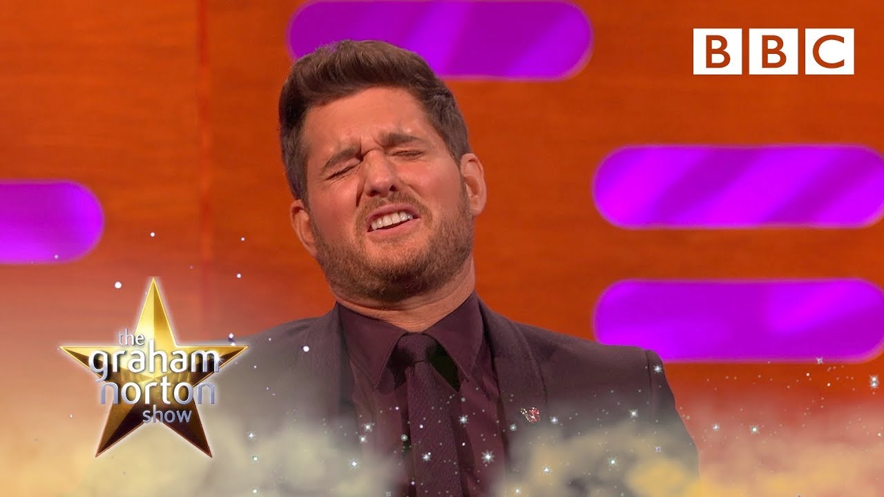 Michael Bublé Doesn’t Find His Christmas Meme Very Funny | The Graham Norto...