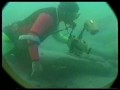 Spanish Shipwreck 17th Century Anchor & Cannon filming