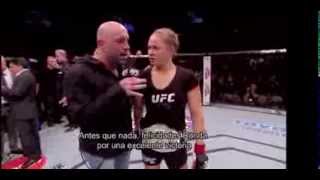 UFC 170: Entrevista posterior con Ronda Rousey y Sara McMann