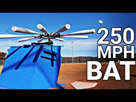 World's Longest Home Run (The "Mad Batter" Machine) - Smarter Every Day 230