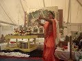 Aparna Ramaswamy's Bharatha Natyam offering during Chandi Homam at Durga Temple, Oct 11, 013