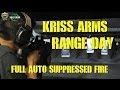 DesertFox Airsoft SHOT Show 2014: Kriss Arms Range Day - Kriss Vector suppressed on full auto