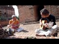 Impro dans les temples de Bagan