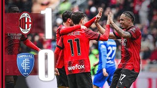 The Okafor-Pulisic winning link | AC Milan 1-0 Empoli Highlights Serie A