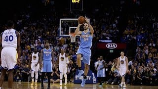 Evan Fournier Beats the Buzzer from Half-Court