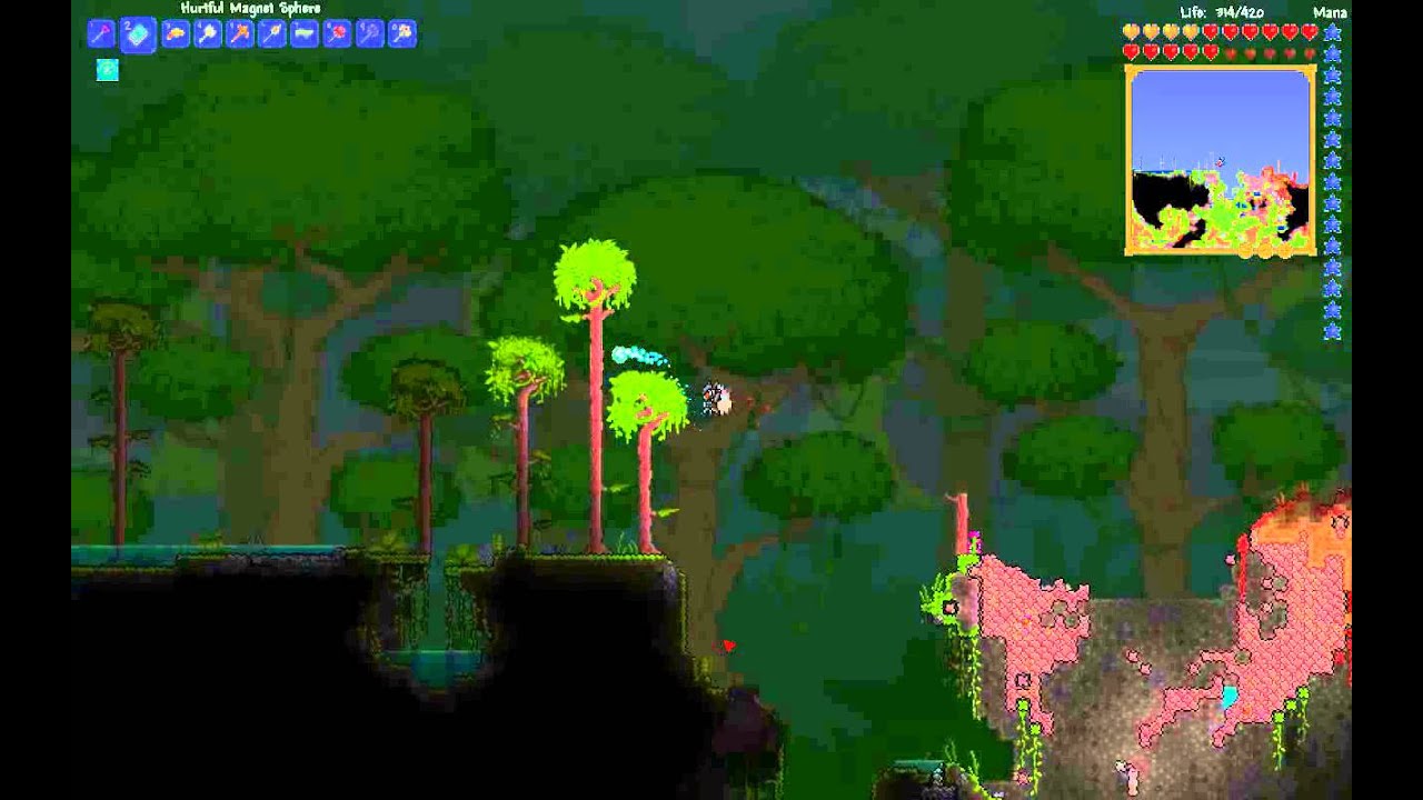 Terraria 1.2 Plantera and the Jungle Temple YouTube