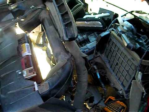 Replacing a Heater Core 2001 Chevy Tahoe - YouTube diagram for 1997 oldsmobile bravada coolant 