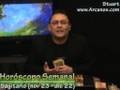 Video Horscopo Semanal SAGITARIO  del 14 al 20 Septiembre 2008 (Semana 2008-38) (Lectura del Tarot)