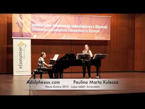 Paulina Marta Kulesza - Nova Gorica 2013 - Lojze Lebi?: Invocation