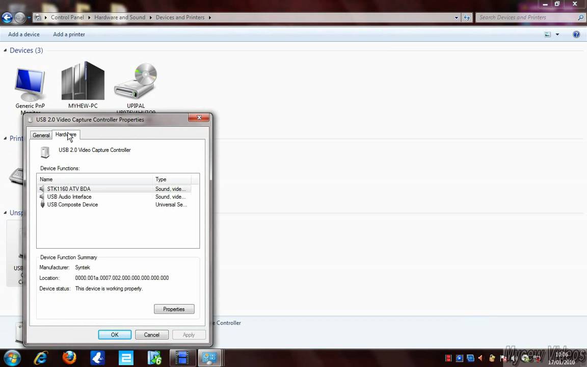 easycap windows 7 driver download
