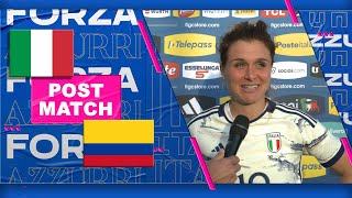 Italia-Colombia 2-1: le parole delle Azzurre