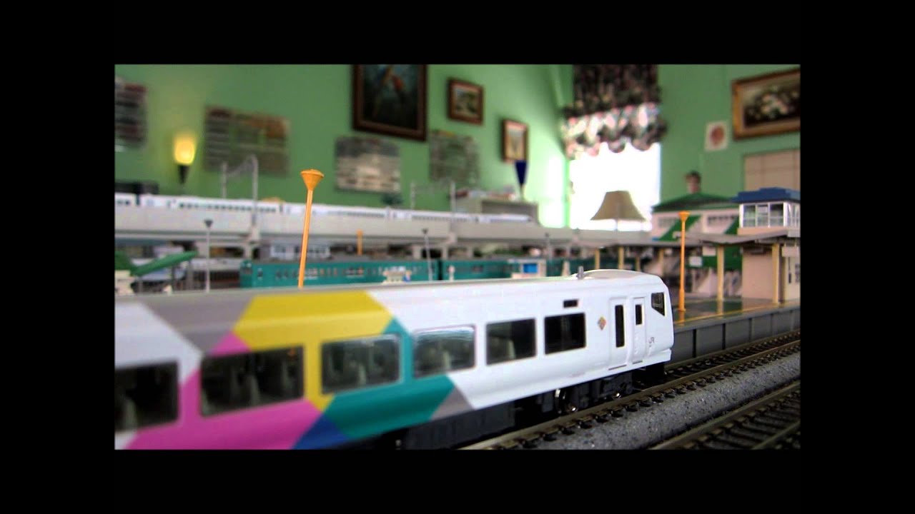 Kato 103 Series - E257 Azusa - Chicago Metra N Scale Trains - YouTube