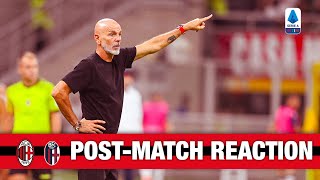 AC Milan v Bologna | Post-match reactions