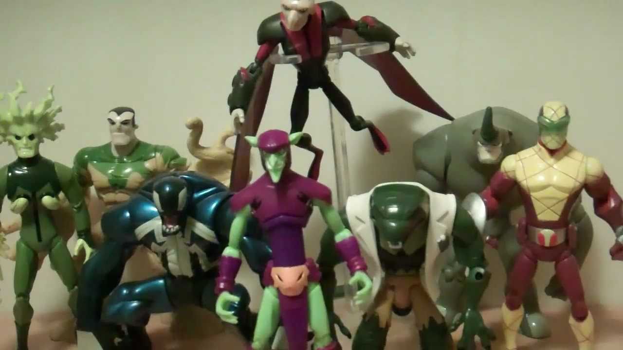 Spectacular Spiderman Villains Toy Reviews - YouTube