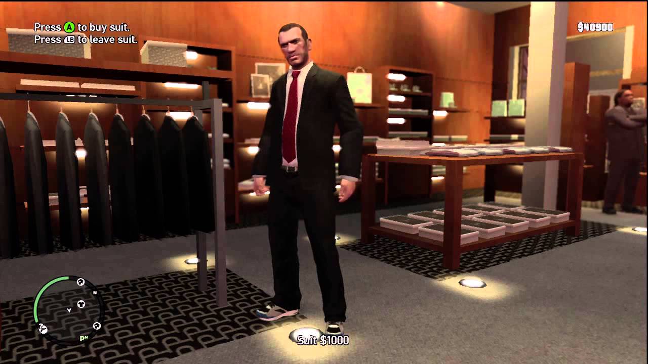 GTA,IV,Gameplay/Commentary,[Part,40],-,Buying,Suits,Russitaliench,Style! 