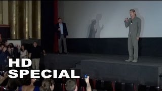 World War Z: Brad Pitt Shows Up to a Fan Screening in Madrid