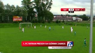 Sparing: 1. FC Tatran PRESOV 0:5 GÓRNIK Zabrze