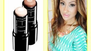 NEW Maybelline Fit Me Foundation Stick First Impression & Review + DEMO !!!!