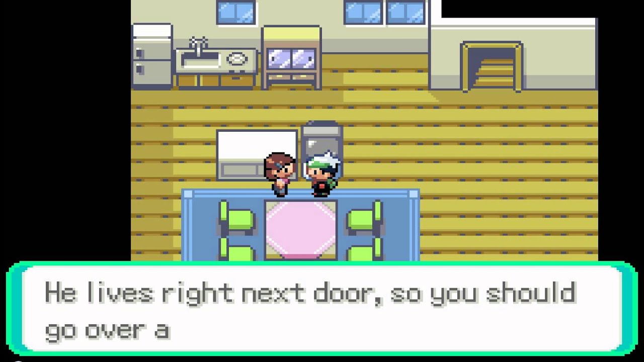 Lets play pokemon emerald 386, Walthrough 1 - I choose you Squirtle ...