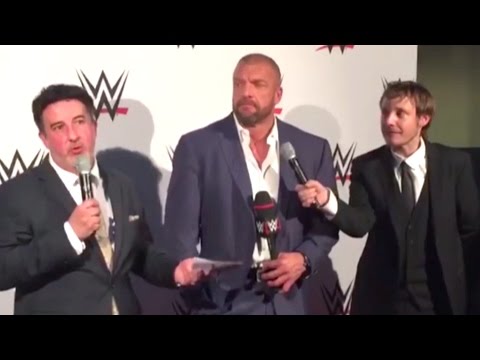 Interview de Triple H à Paris le 22 avril 2016