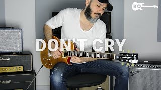 Guns N Roses - Don't Cry (Electric Guitar Cover by Kfir Ochaion)