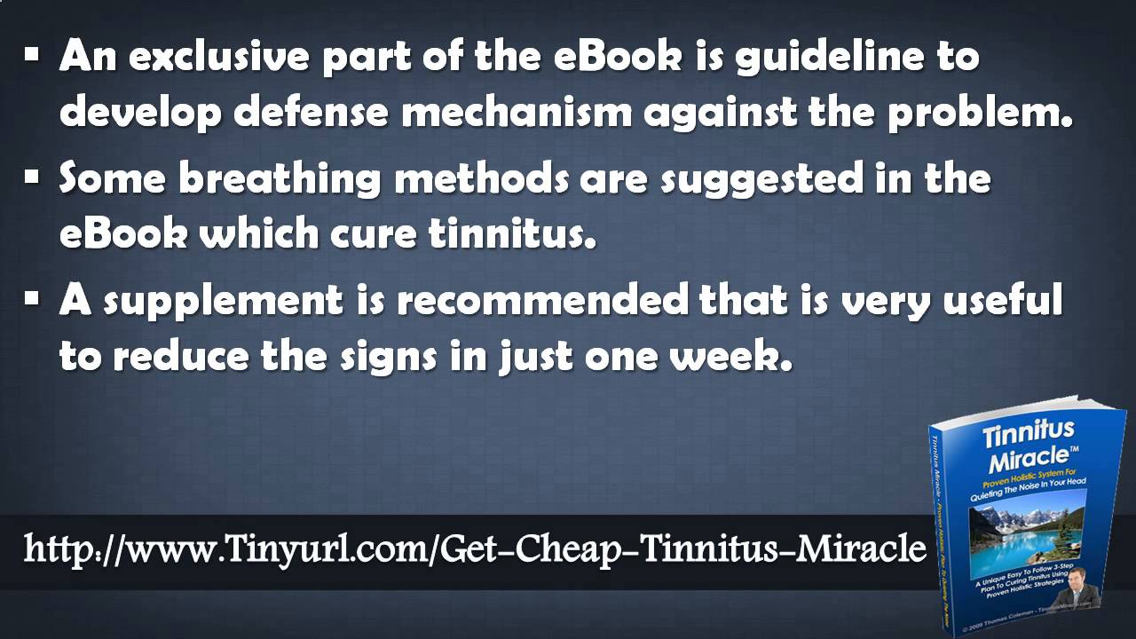 Tinnitus Allergies : A Comprehensive Tinnitus Miracle Review 