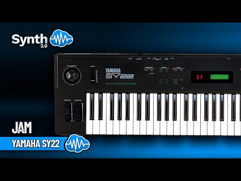 Yamaha Sy22 Vector Synth (Wavestation Korg - D50 Roland) demostration
