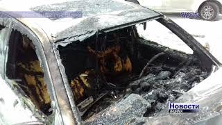 Ночью в бердском поселке Новый сгорел Лексус