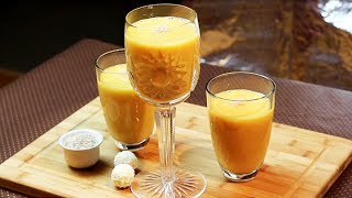 PAPAYA-MANGO-SMOOTHIE und -EIS