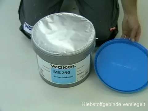 WAKOL - Klebstoffgebinde mit Folienversiegelung 