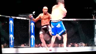 Anderson Silva break his leg/Anderson Silva Quebra a perna